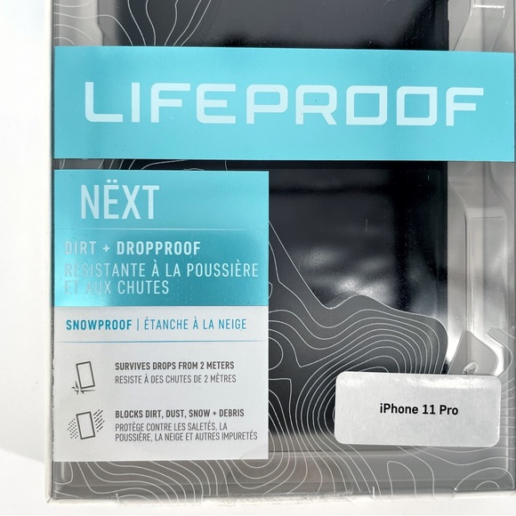 LifeProof Next Series Case for iPhone 11 Pro Translucent Black - Picture 3 of 6